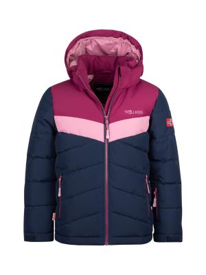 Gryllefjord warme Mädchen Skijacke mit abnehmbarer Kapuze 