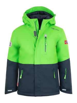 Hallingdal wasserdichte Kinder Skijacke mit Kapuze 