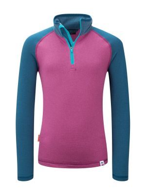 Rauland Half Zip Kinder Fleece Pulli 
