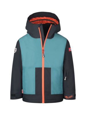 Rauland wasserdichte Kinder Skijacke mit Kapuze 