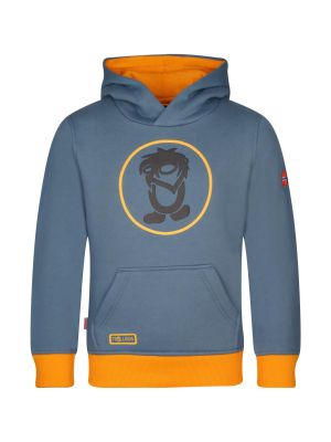 Sweater Kinder Kapuzenpullover mit Logoaufdruck 