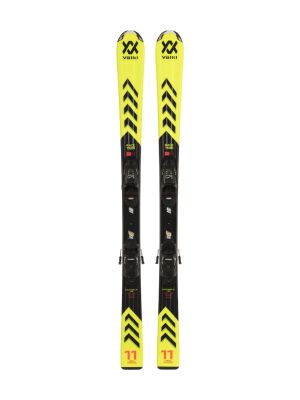 JR Racetiger Ski + 4.5 V Motion Junior Skibindung (100-120cm) Skiset 