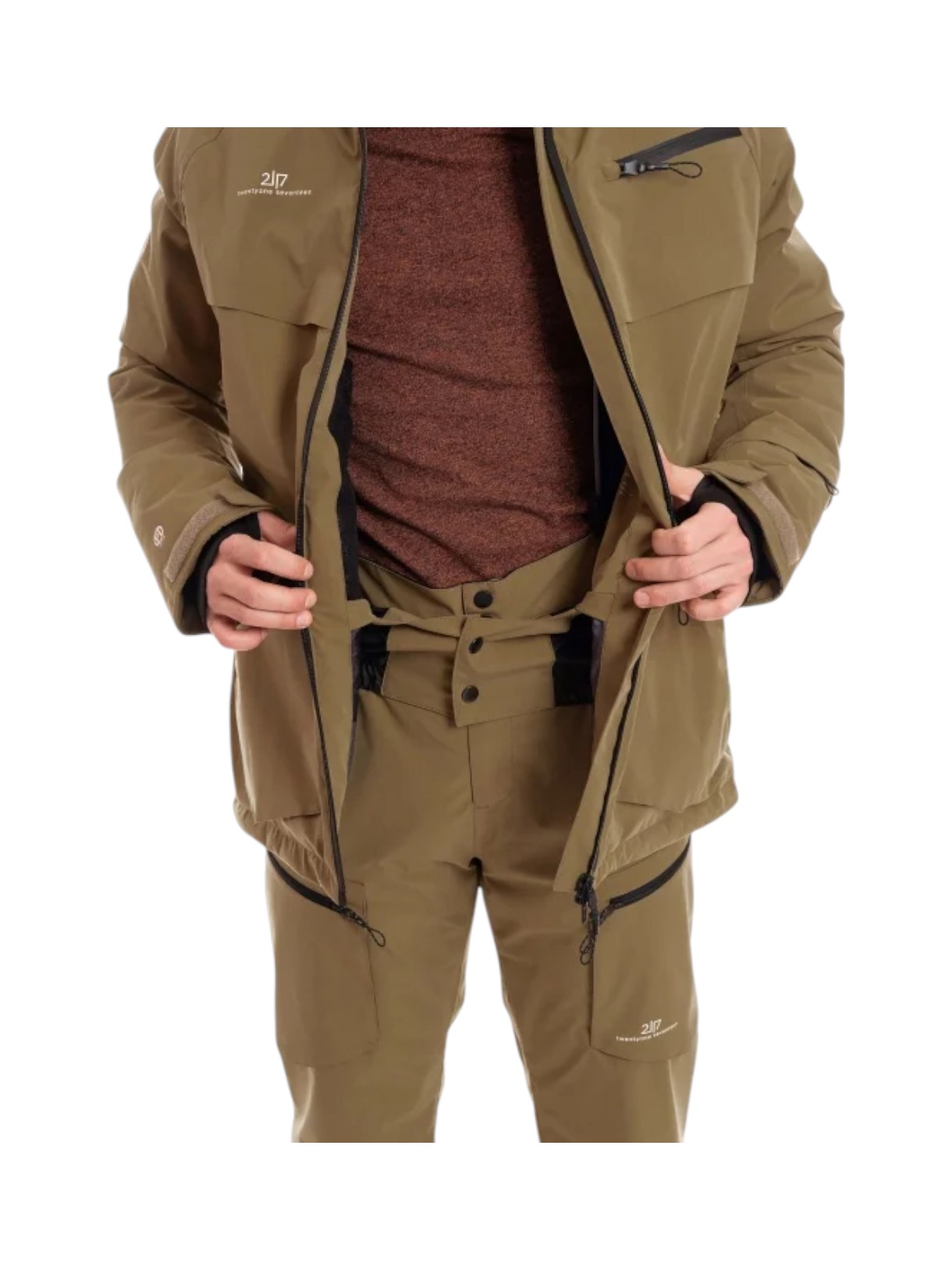 Nyhem Herren Skijacke mit Kapuze 10