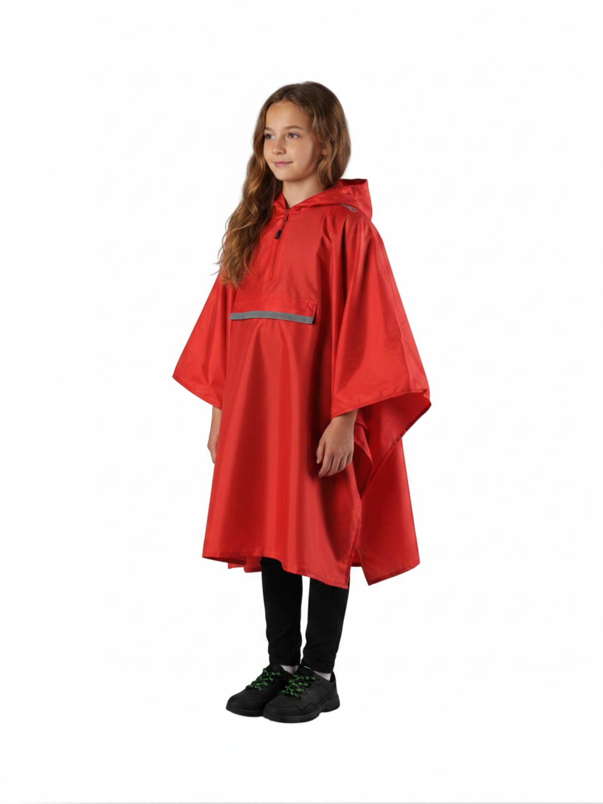 Cape Kinder Regen Poncho mit Kapuze 10