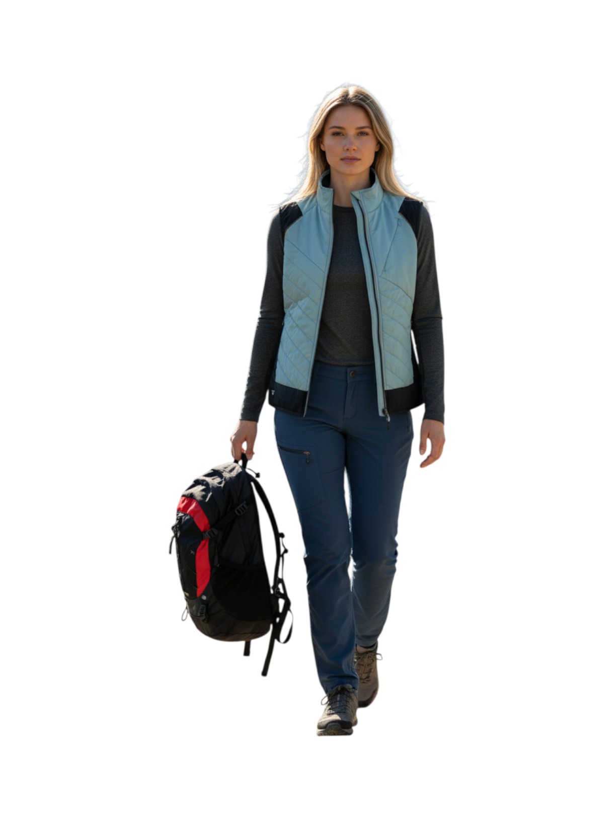Damen Primaloft® Hybrid Jacke mit abnehmbaren Ärmeln 10