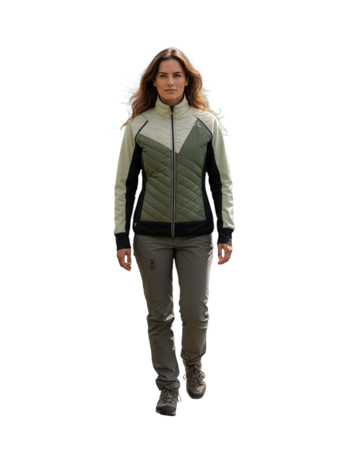 Damen Primaloft® Hybrid Jacke mit abnehmbaren Ärmeln 10