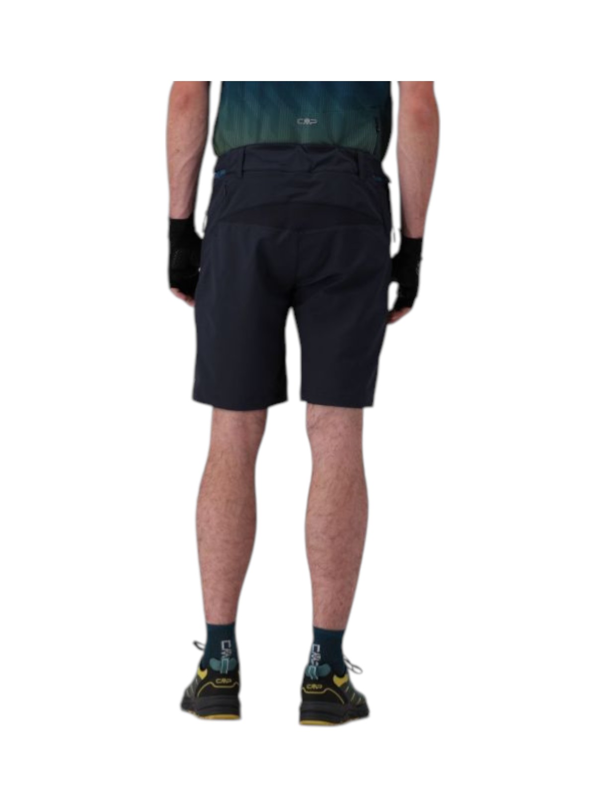 Herren Freebike Bermuda Hose mit Sitzpolster und Dry Function 10