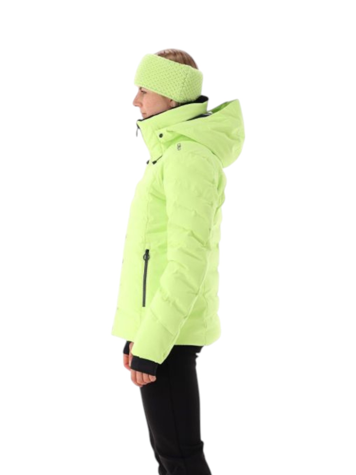 wattierte Damen Skijacke mit Clima Protect und Kapuze 10