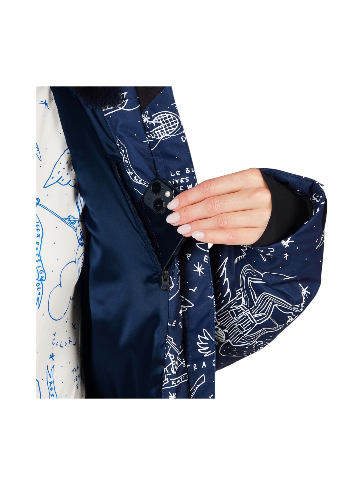 JCC Sublim Damen Skijacke mit Kapuze 10