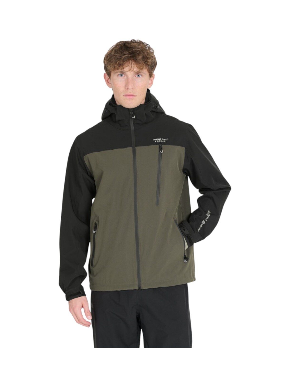 Delton Herren Regenjacke mit Kapuze 10