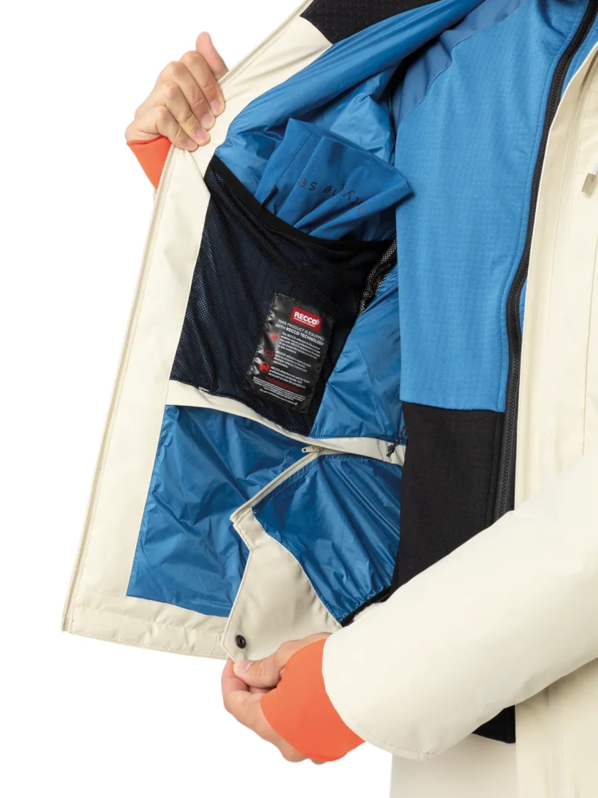 Nausta Herren Skijacke mit Kapuze 11
