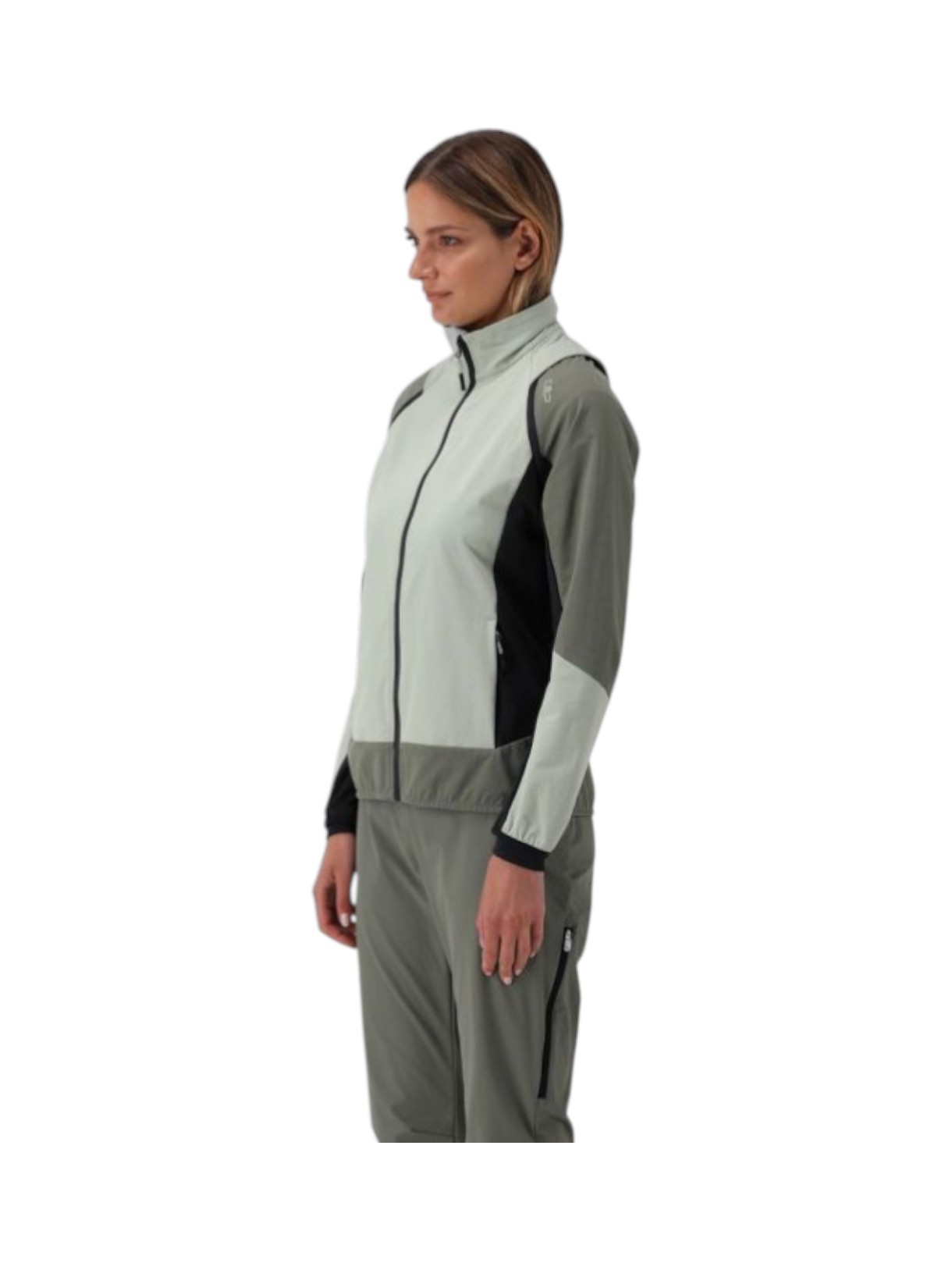 Damen Hybrid Stretch Jacke mit abnehmbaren Ärmeln 11