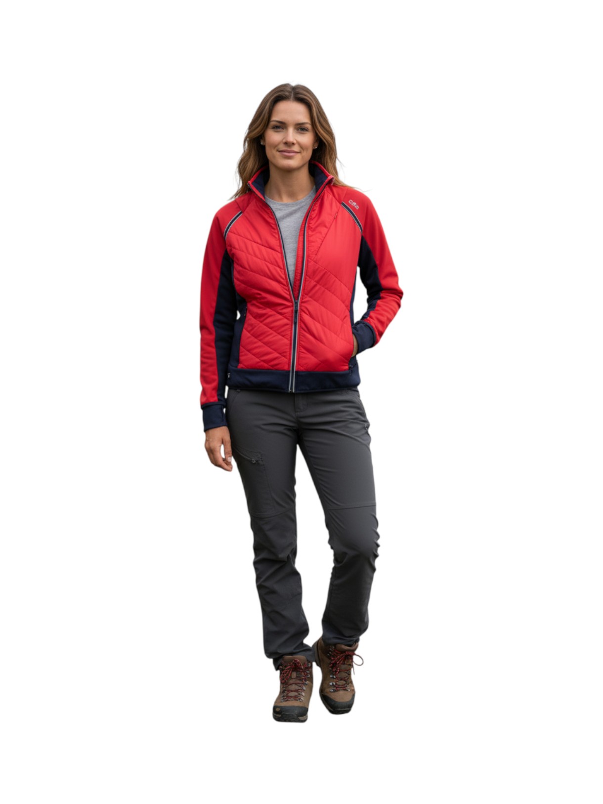 Damen Primaloft® Hybrid Jacke mit abnehmbaren Ärmeln 11