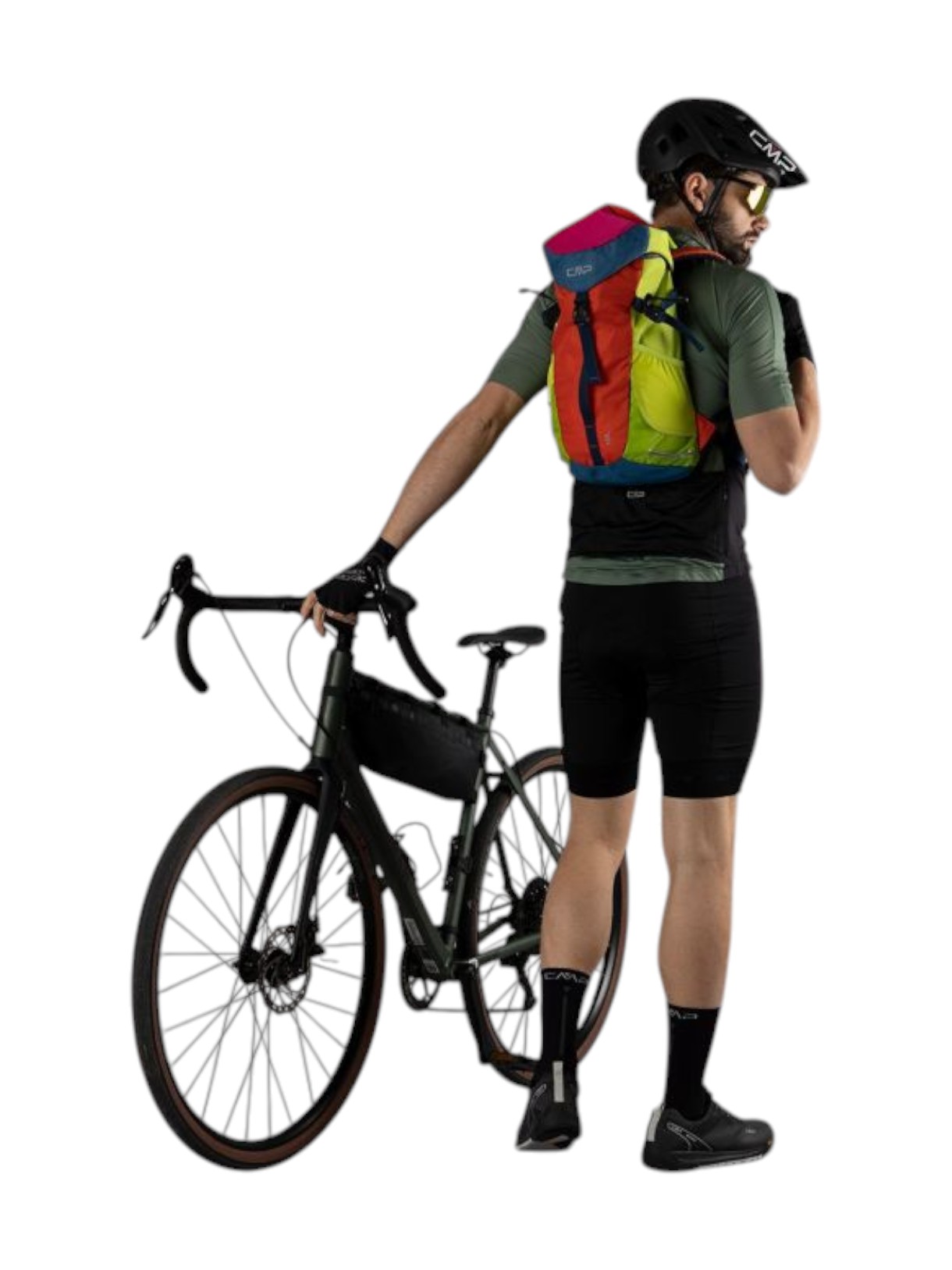 Herren Bike Shorts mit Dry Function und Sitzpolster Pad 11