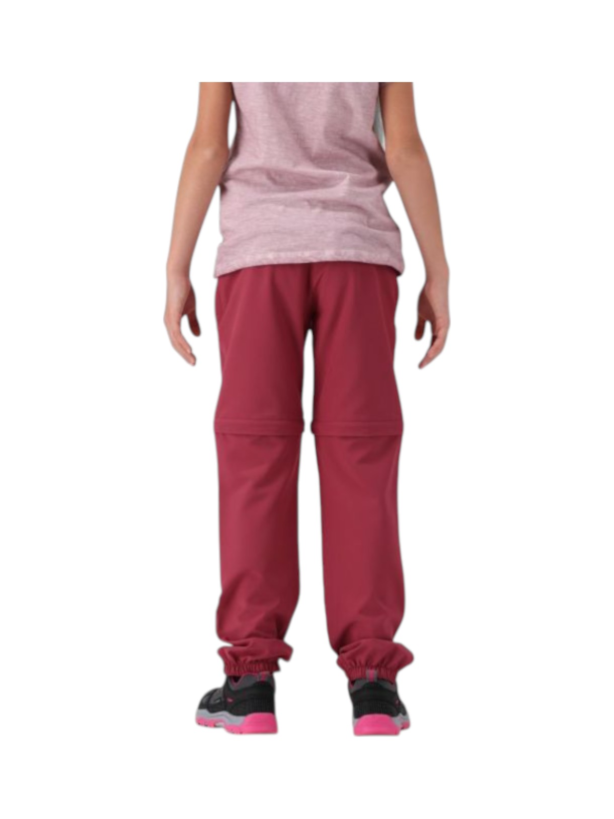 Mädchen Zip Off Stretch Hose mit Gürtel und Dry Function 11