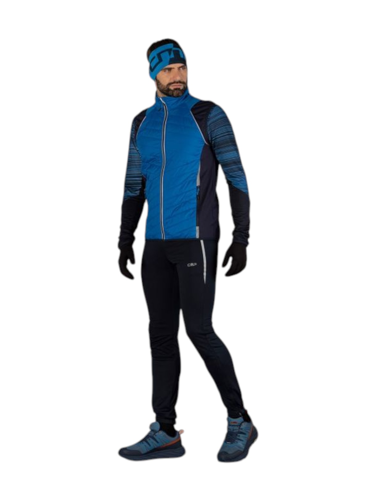 Unlimitech Primaloft Hybrid Herren Jacke mit abnehmbaren Ärmeln 11