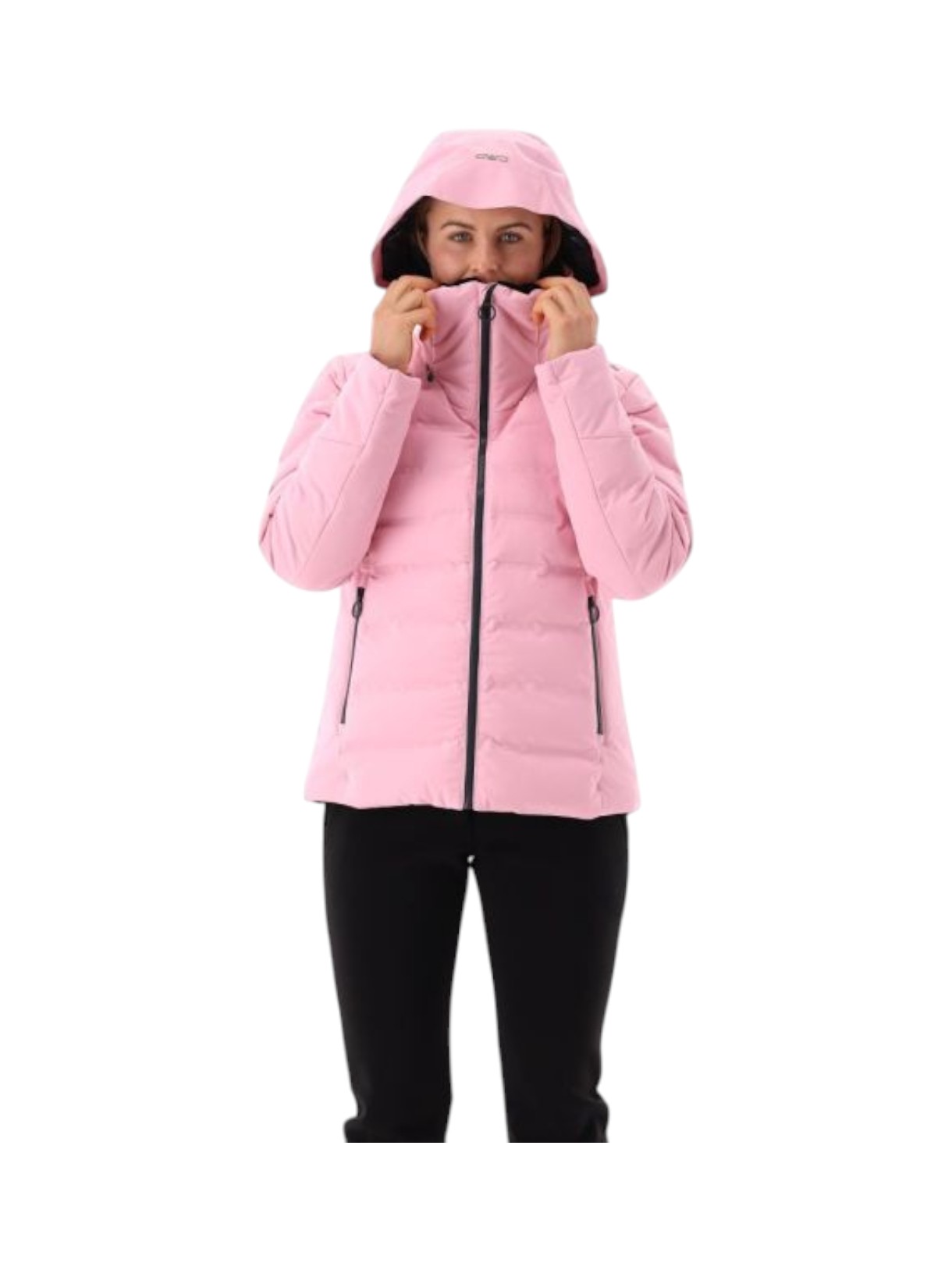 wattierte Damen Skijacke mit Clima Protect und Kapuze 11