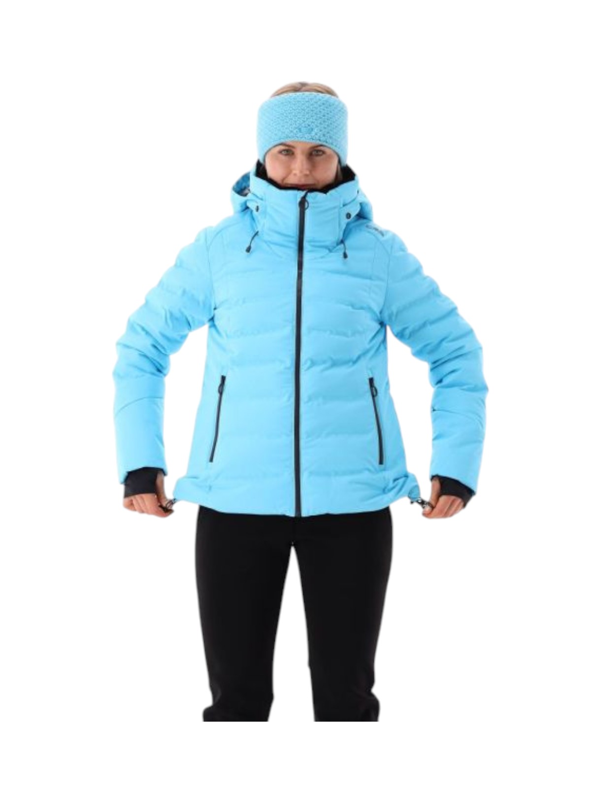 wattierte Damen Skijacke mit Clima Protect und Kapuze 11