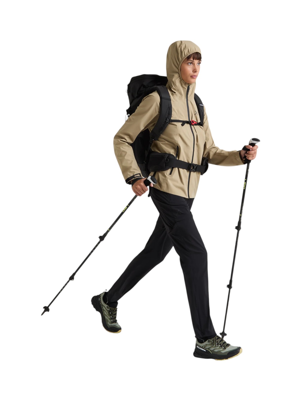 Shelter wasserdichte Damen Outdoor Jacke mit Kapuze 11