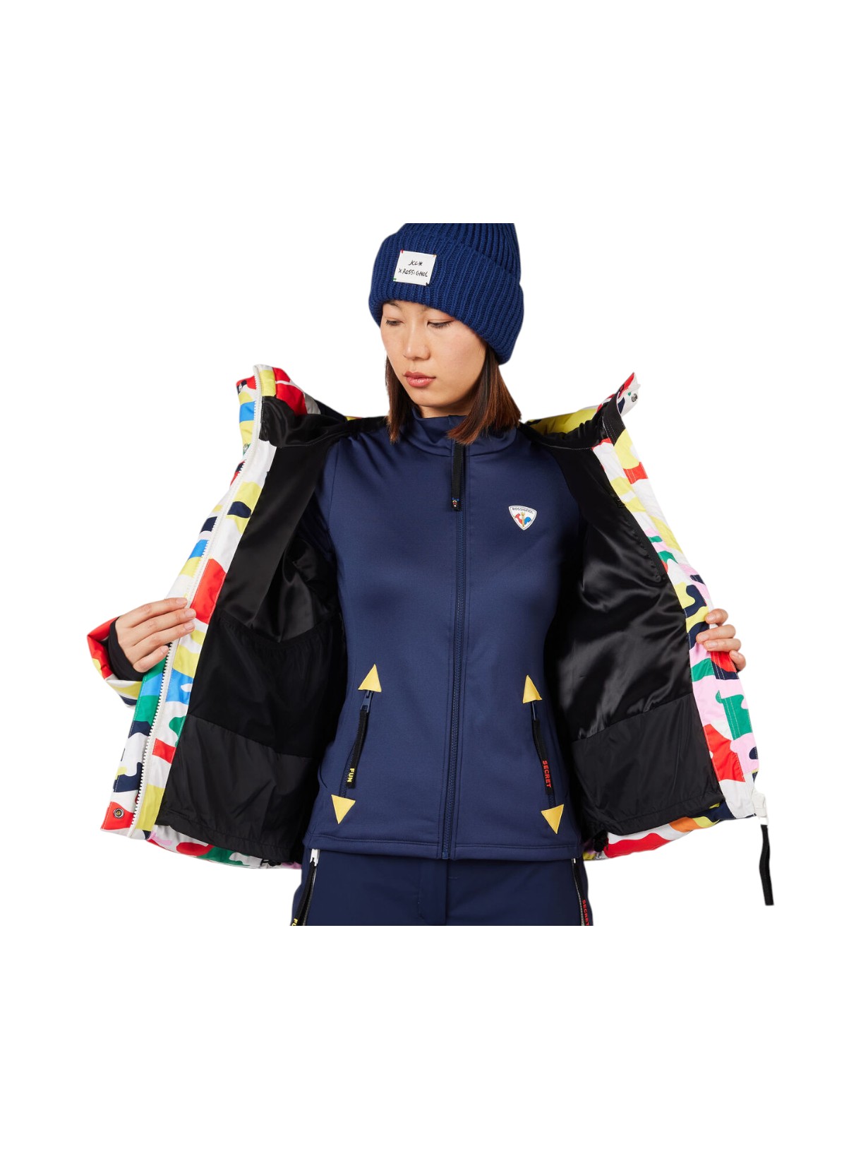 JCC All Snow Down Damen Skijacke mit Kapuze 11