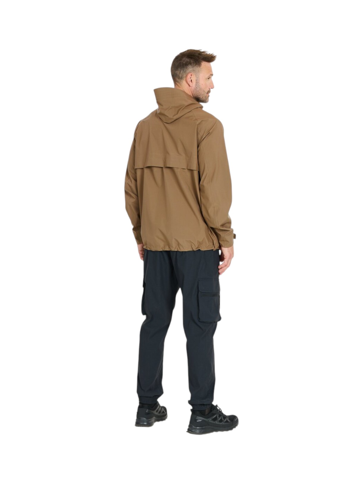 Voyage Layertech Herren Regen Jacke mit Kapuze 11