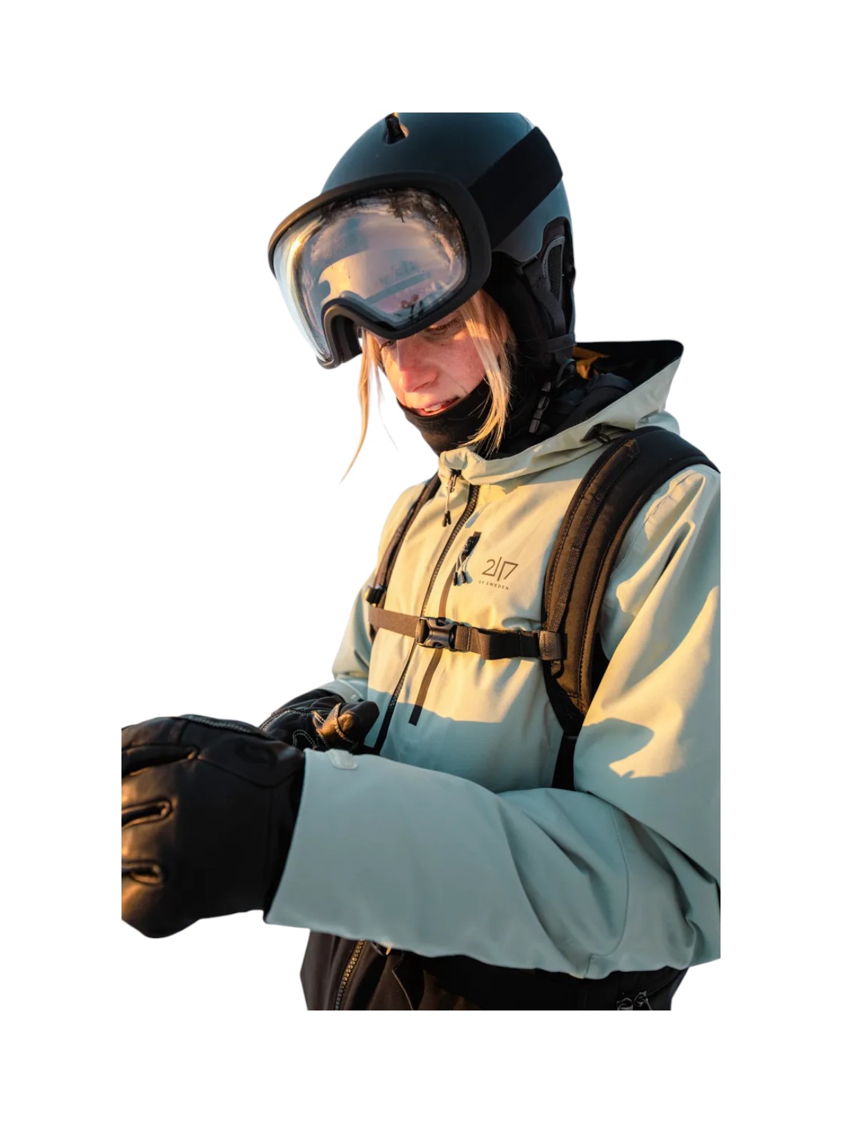 Sala Damen Skijacke mit Kapuze 12