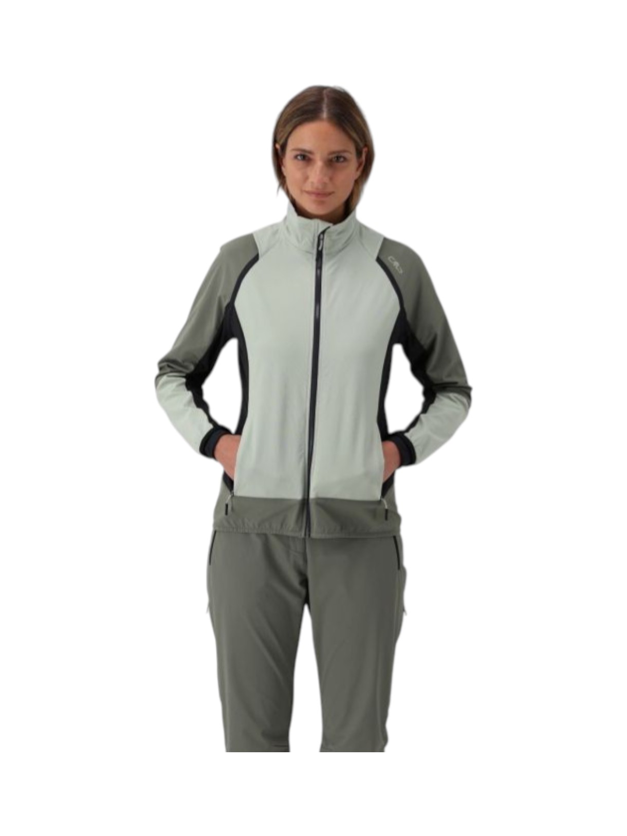 Damen Hybrid Stretch Jacke mit abnehmbaren Ärmeln 12