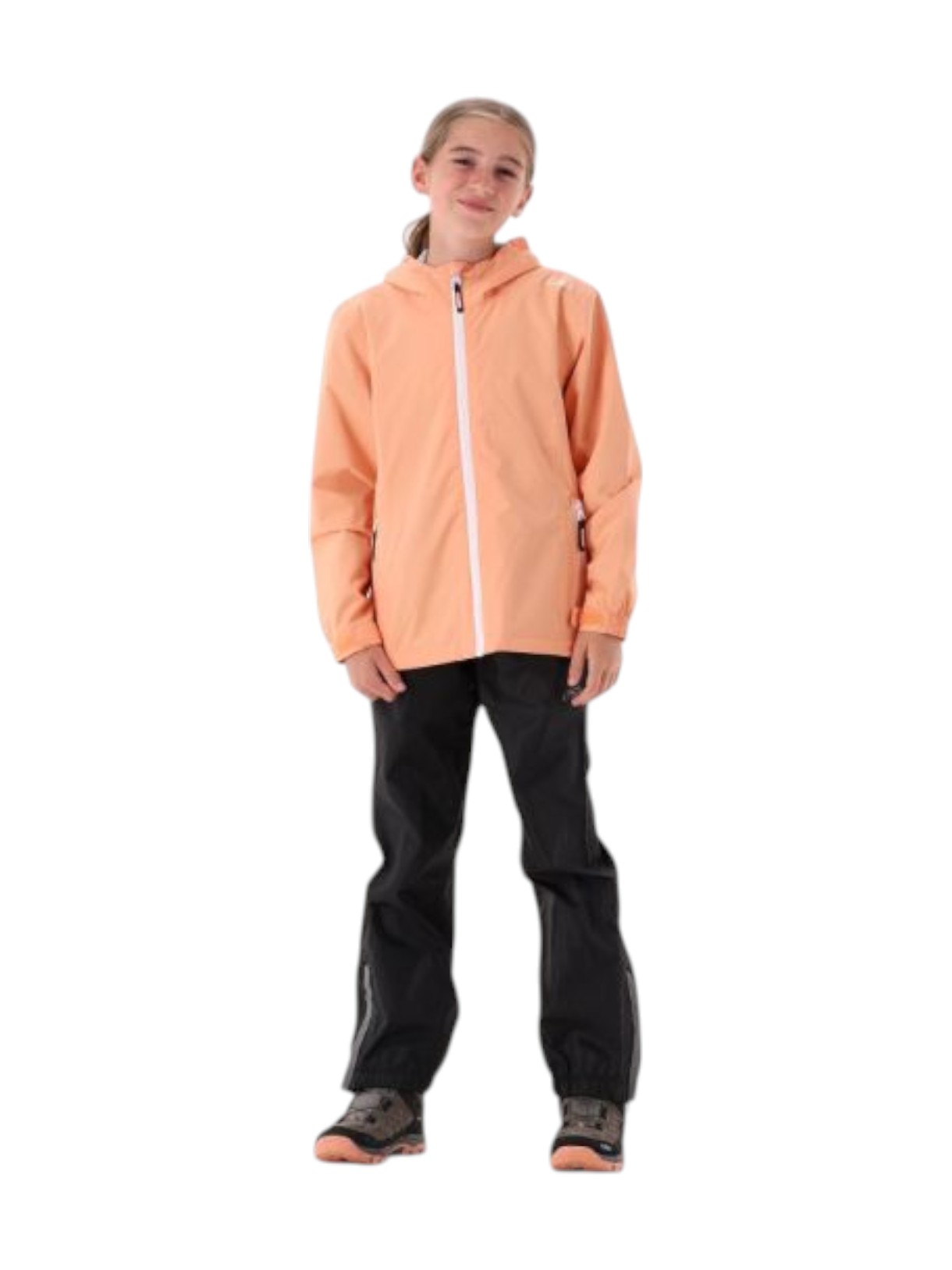 wasserdichte Mädchen Jacke mit Kapuze 12