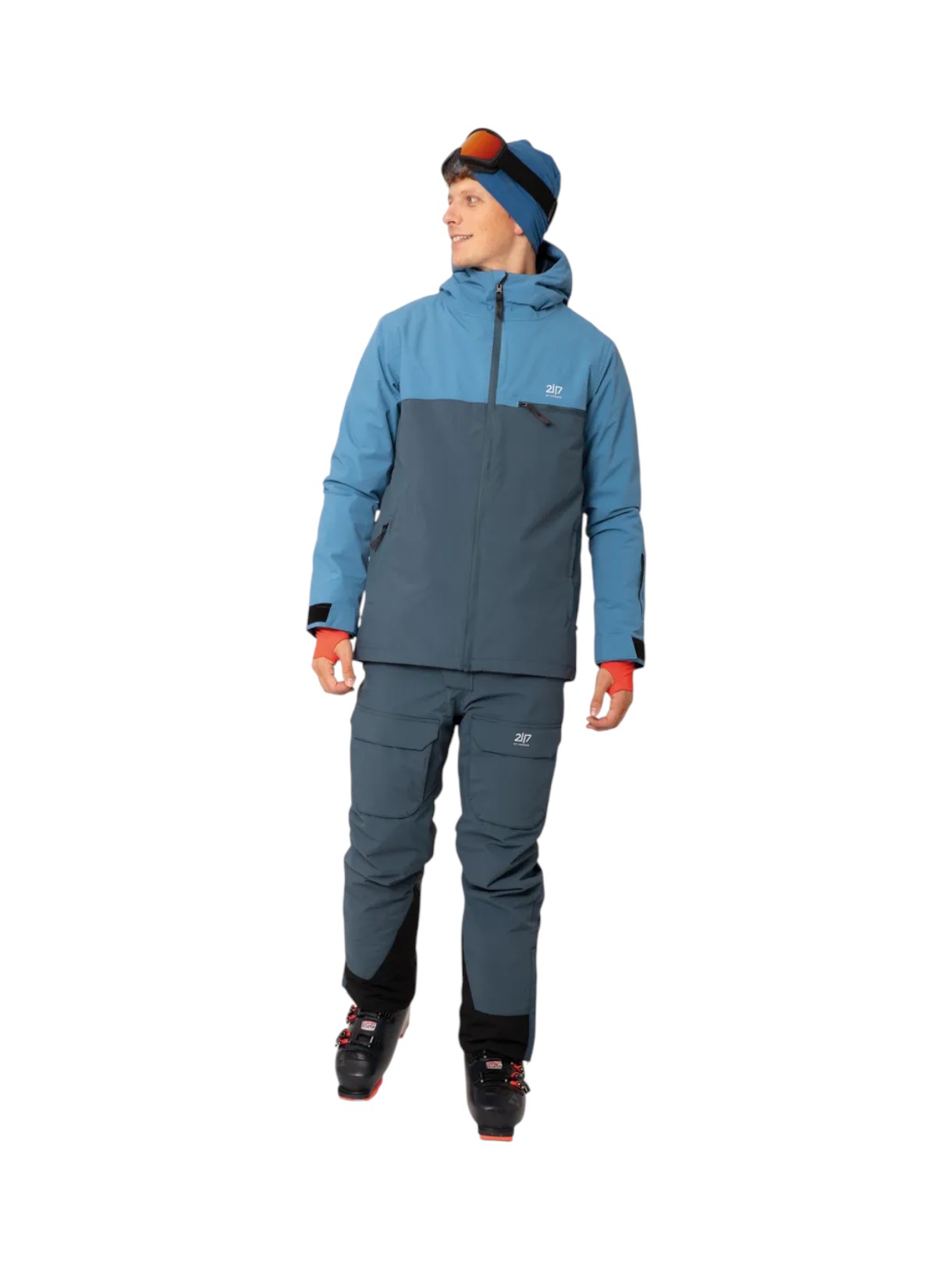 Avan Herren Skijacke mit Kapuze 2