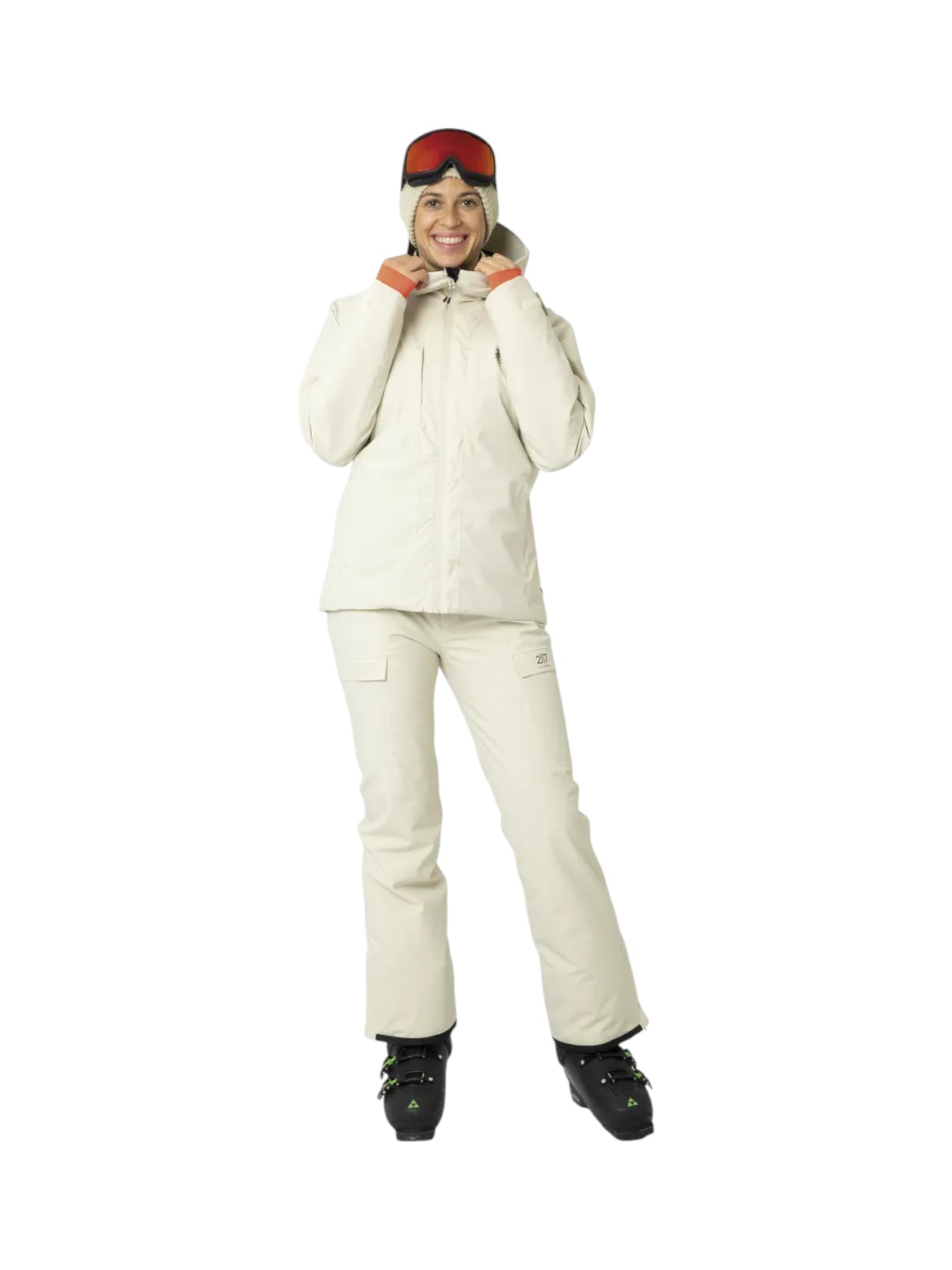 Edum Damen Skihose mit abnehmbaren Trägern 2