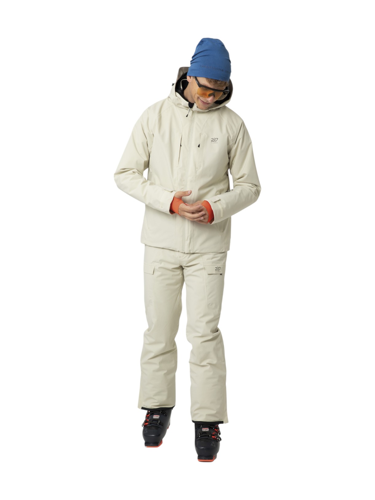 Edum Herren Skihose mit abnehmbaren Hosenträgern 2