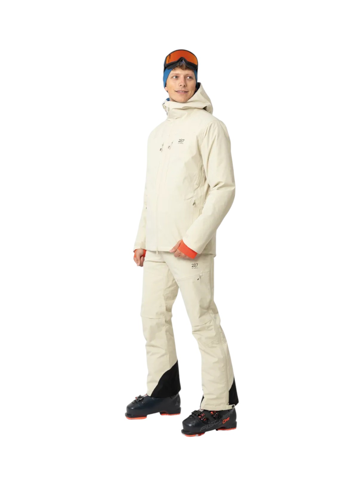 Nausta Herren Skijacke mit Kapuze 2