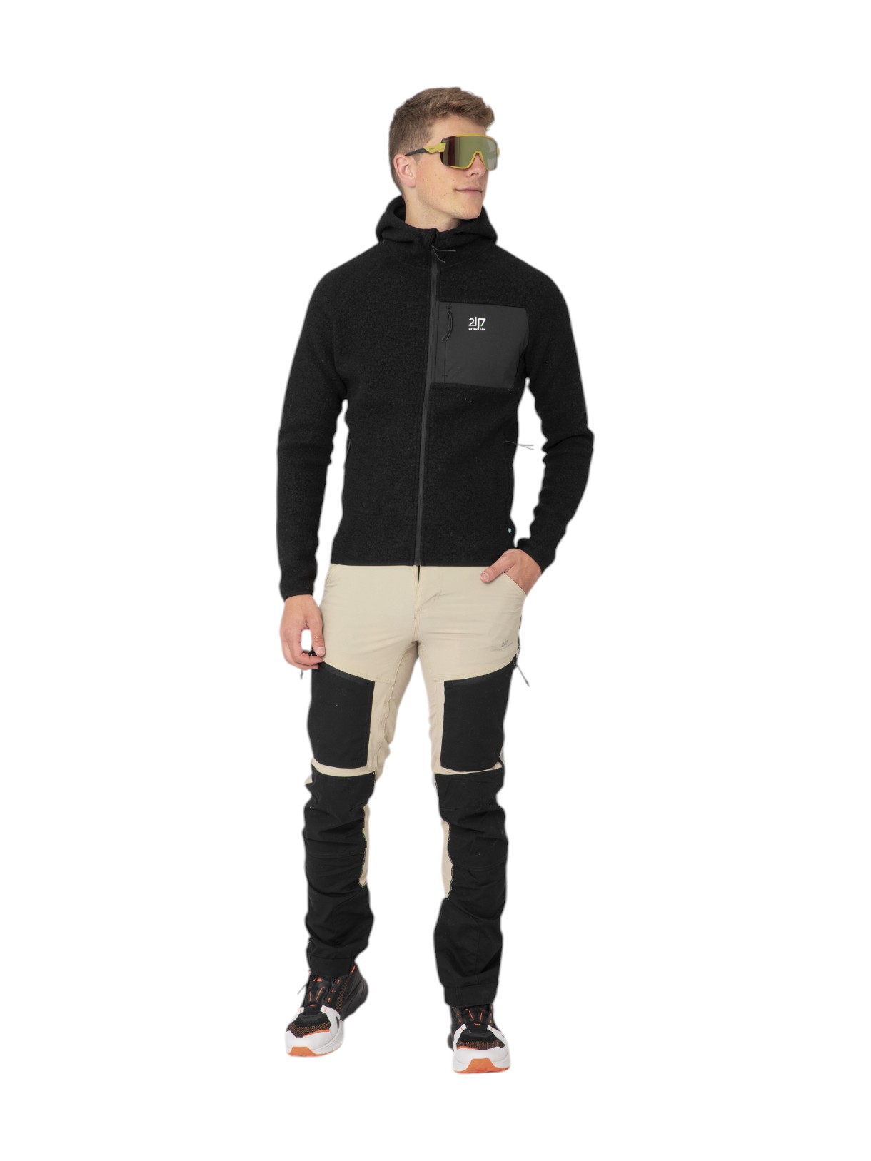 Skord Pile Herren Woll Fleece Hoodie 2