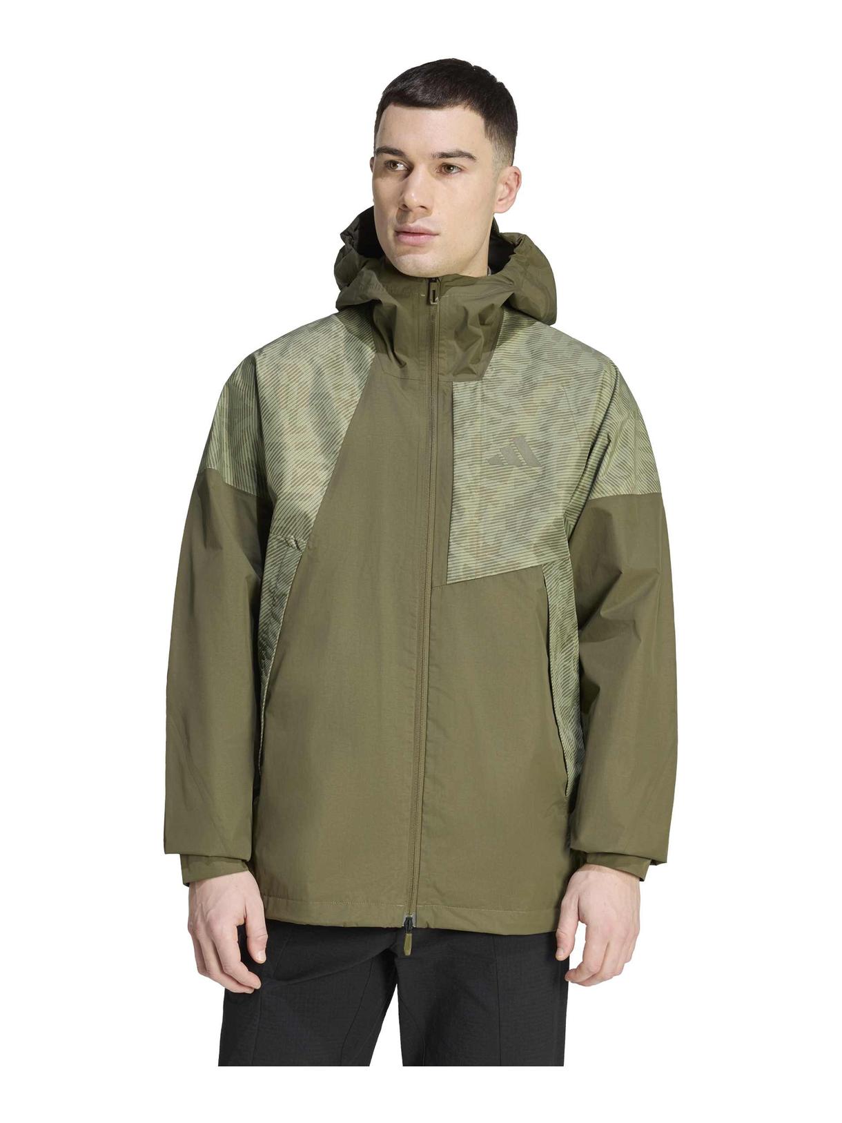 Terrex Xperior Hybrid Primeknit Herren Outdoor Jacke mit Kapuze 2