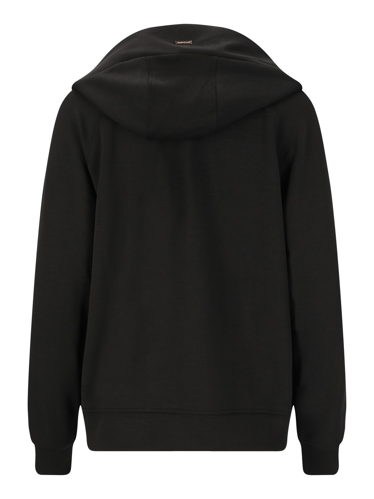 Jacey Damen Full Zip Sweat Jacke mit Kapuze 2