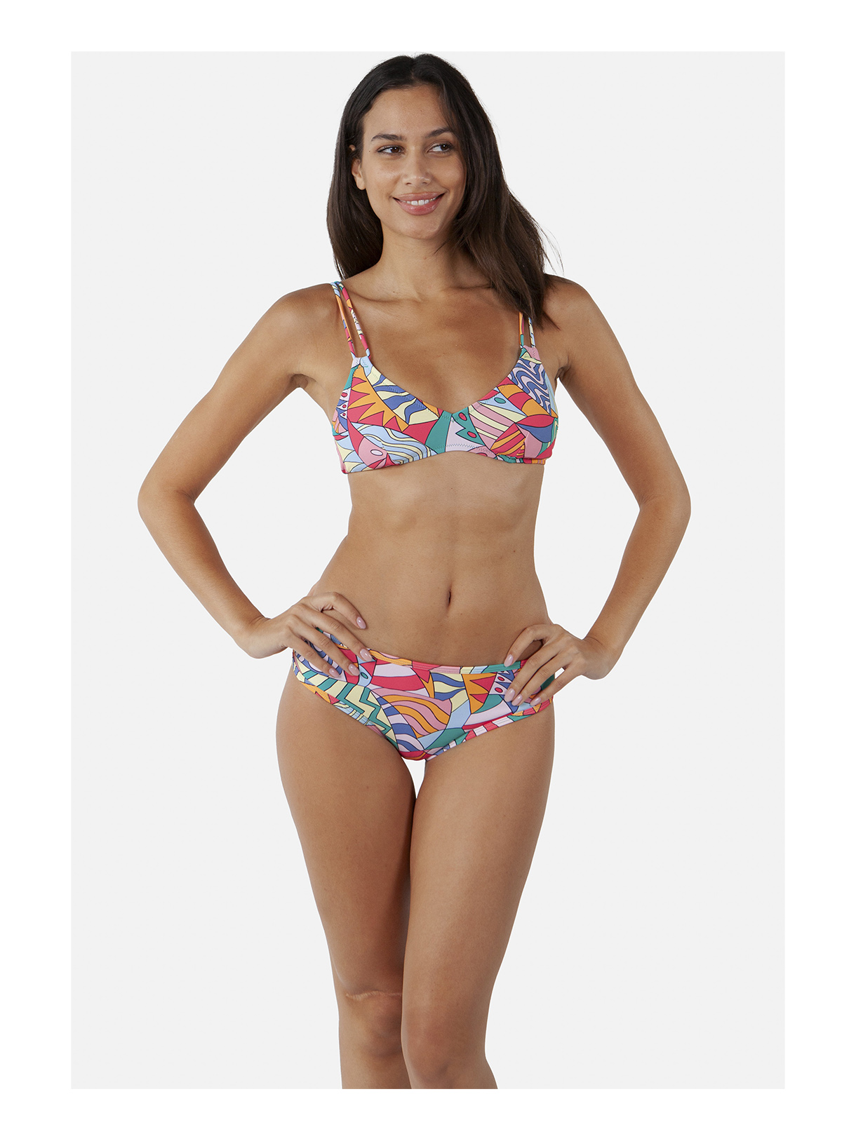 Flinder Cross Back Damen Bikini Top 2