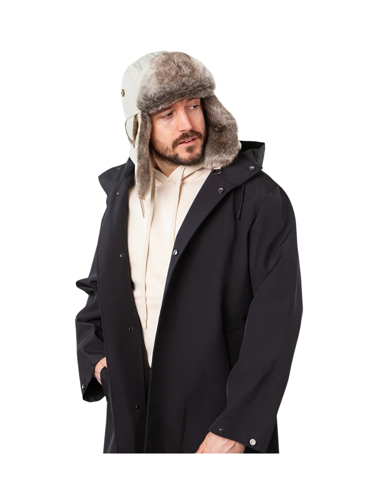 Kamikaze Mütze größenverstellbarer Winter Bomberhut 2