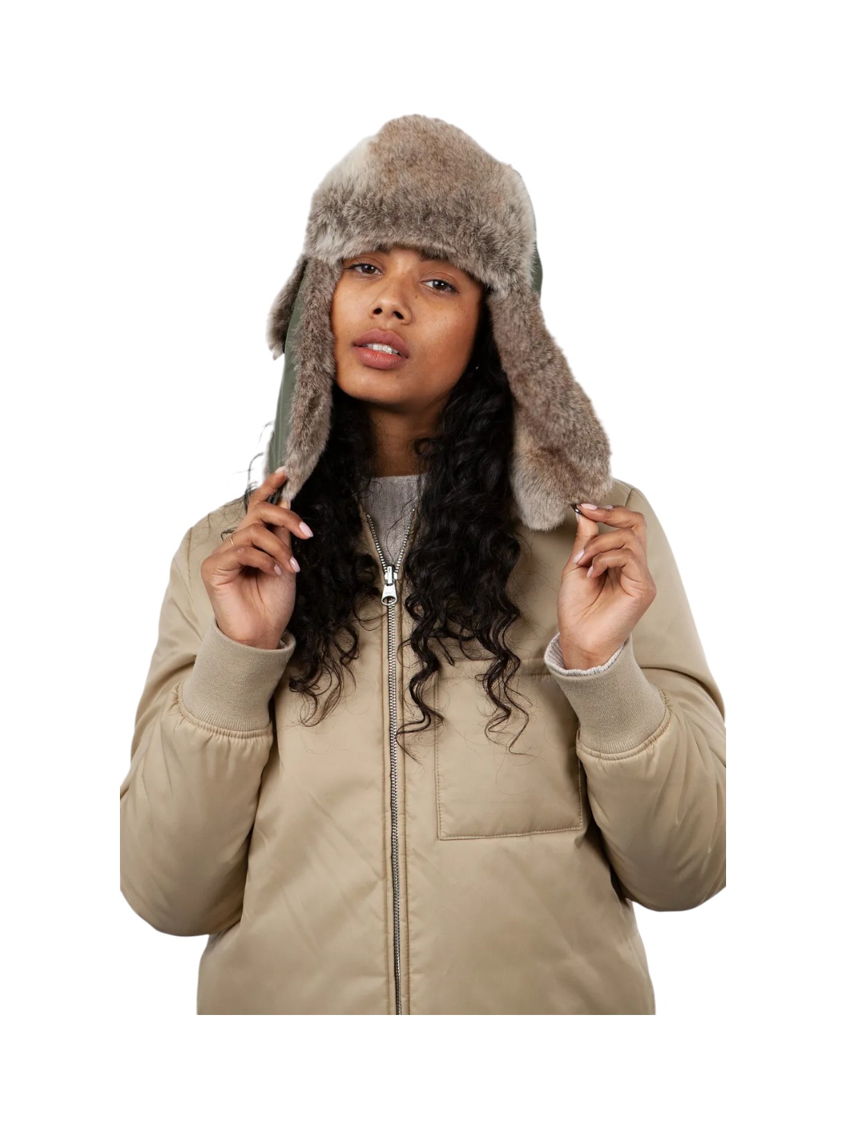 Kamikaze Mütze größenverstellbarer Winter Bomberhut 2