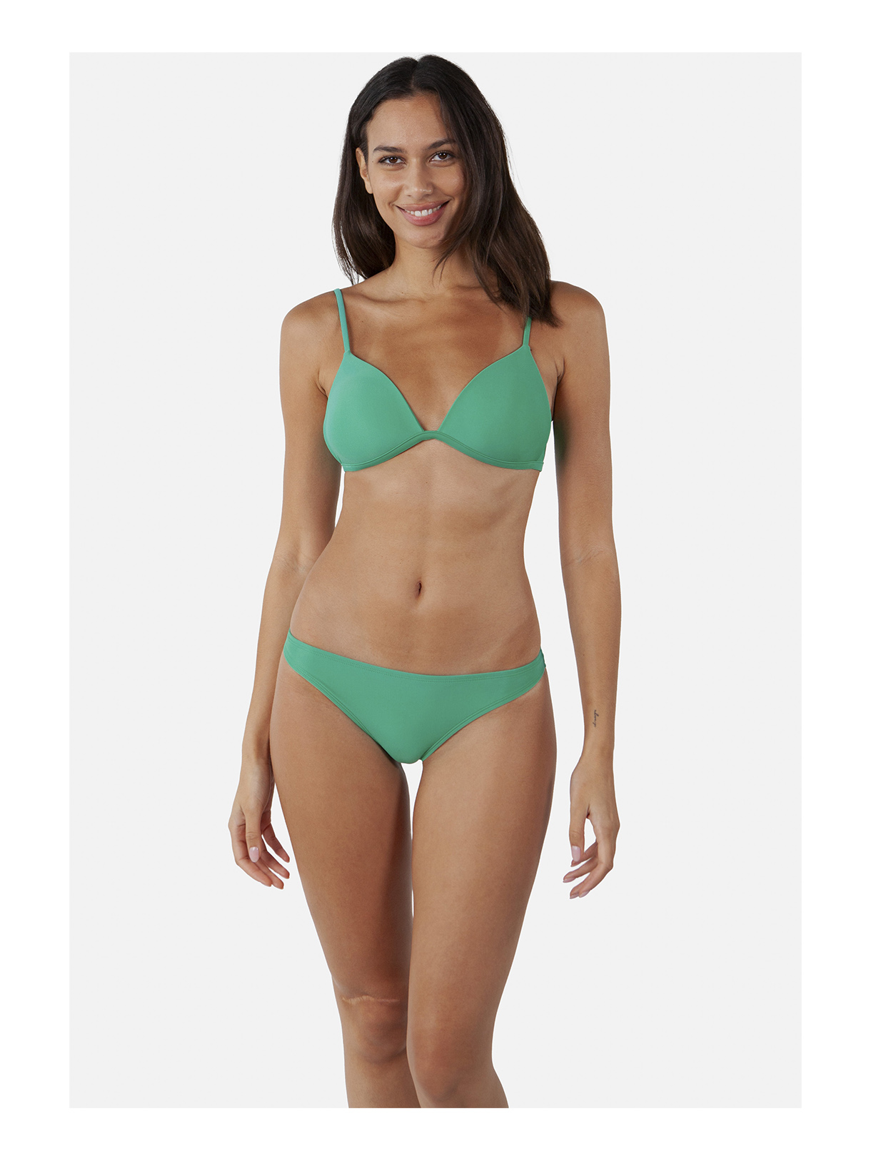 Kelli Fixed Triangle Damen Bikini Top 2