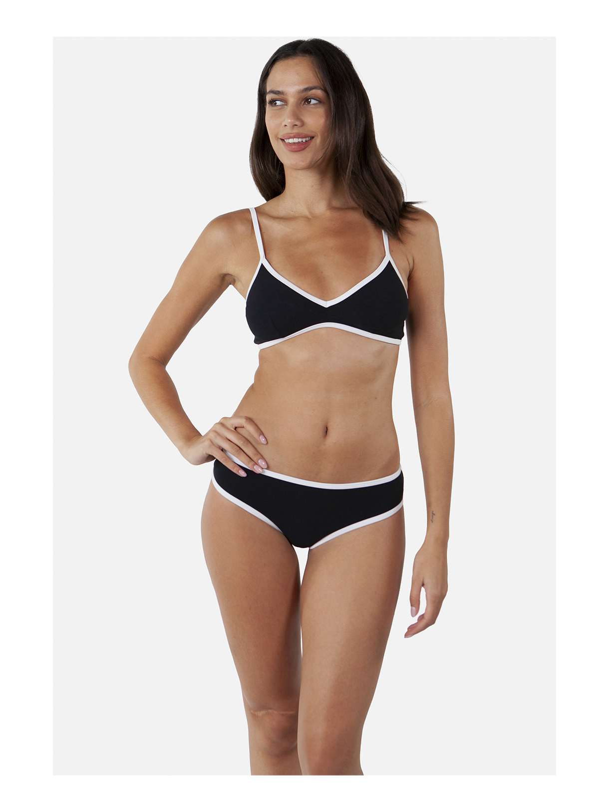 Yarran Cross Back Damen Bikini Top 2