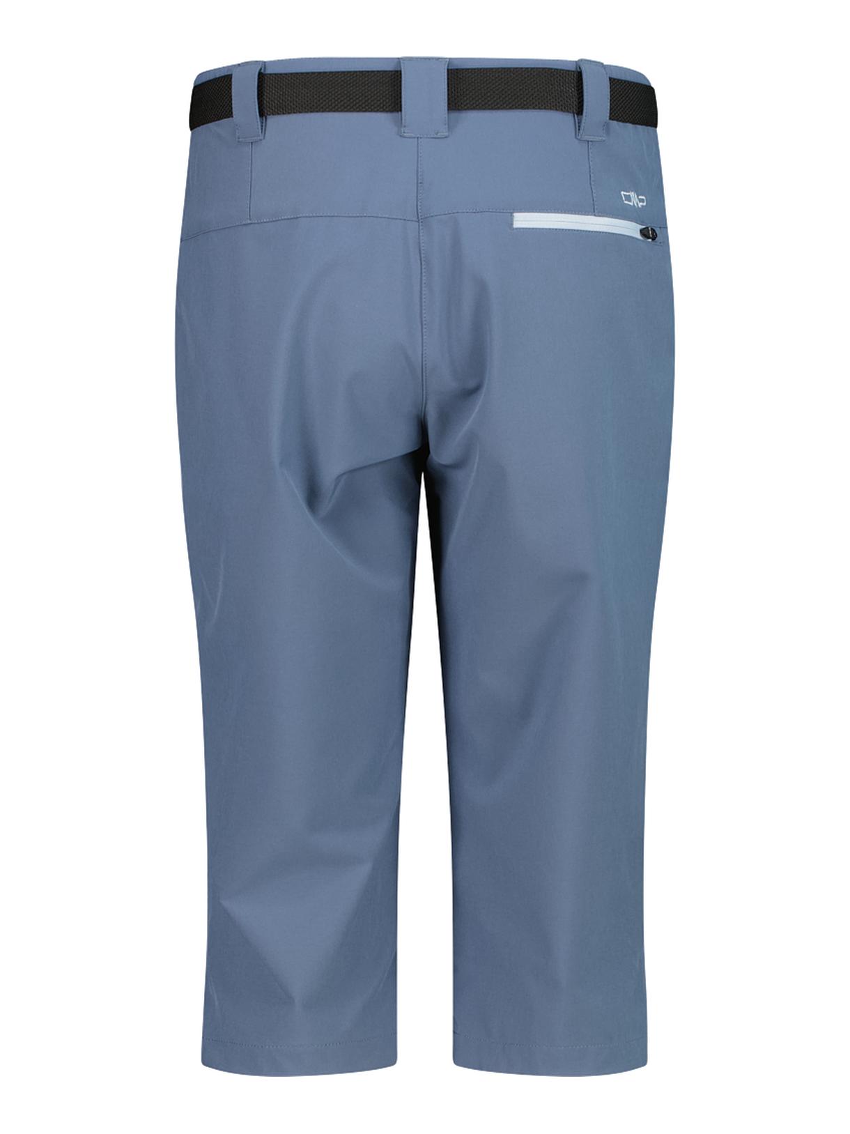 Damen Capri Trekking Hose mit Gürtel und Dry Function 2