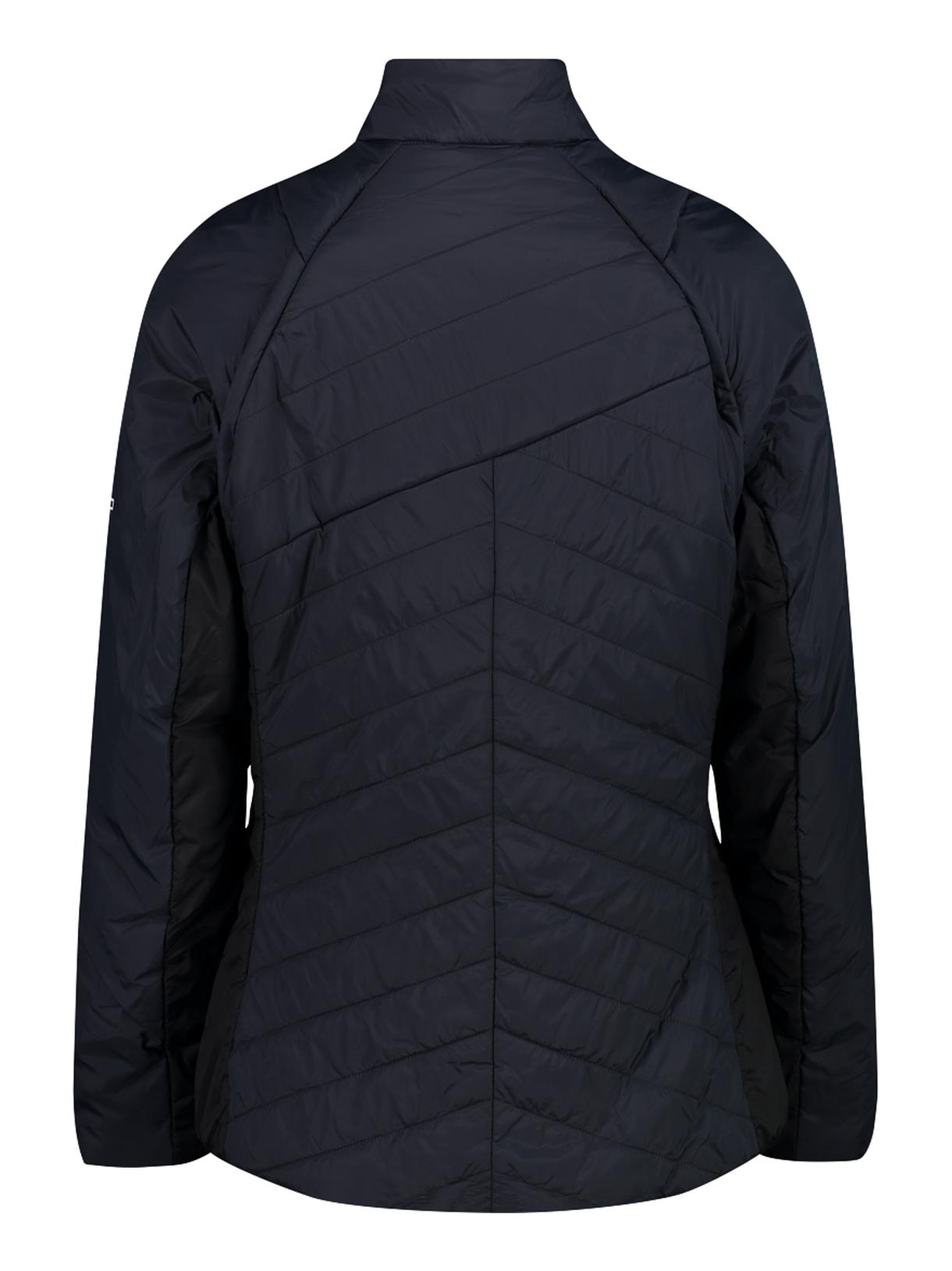Damen Daunen Jacke mit abnehmbaren Ärmeln grau 2