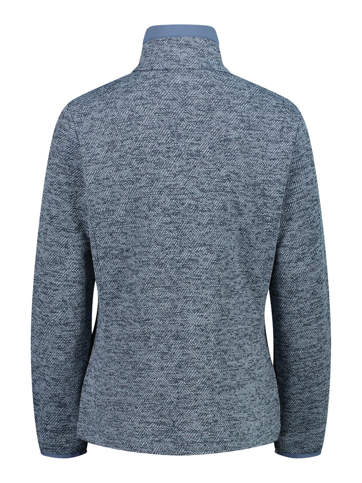 Damen Fleecejacke mit Knit Tech Jacquard 2