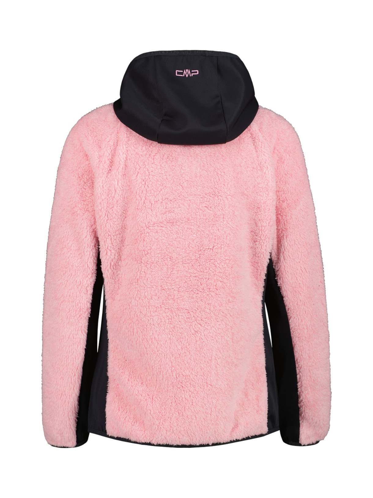 Damen Highloft Fleece Jacke mit Kapuze 2