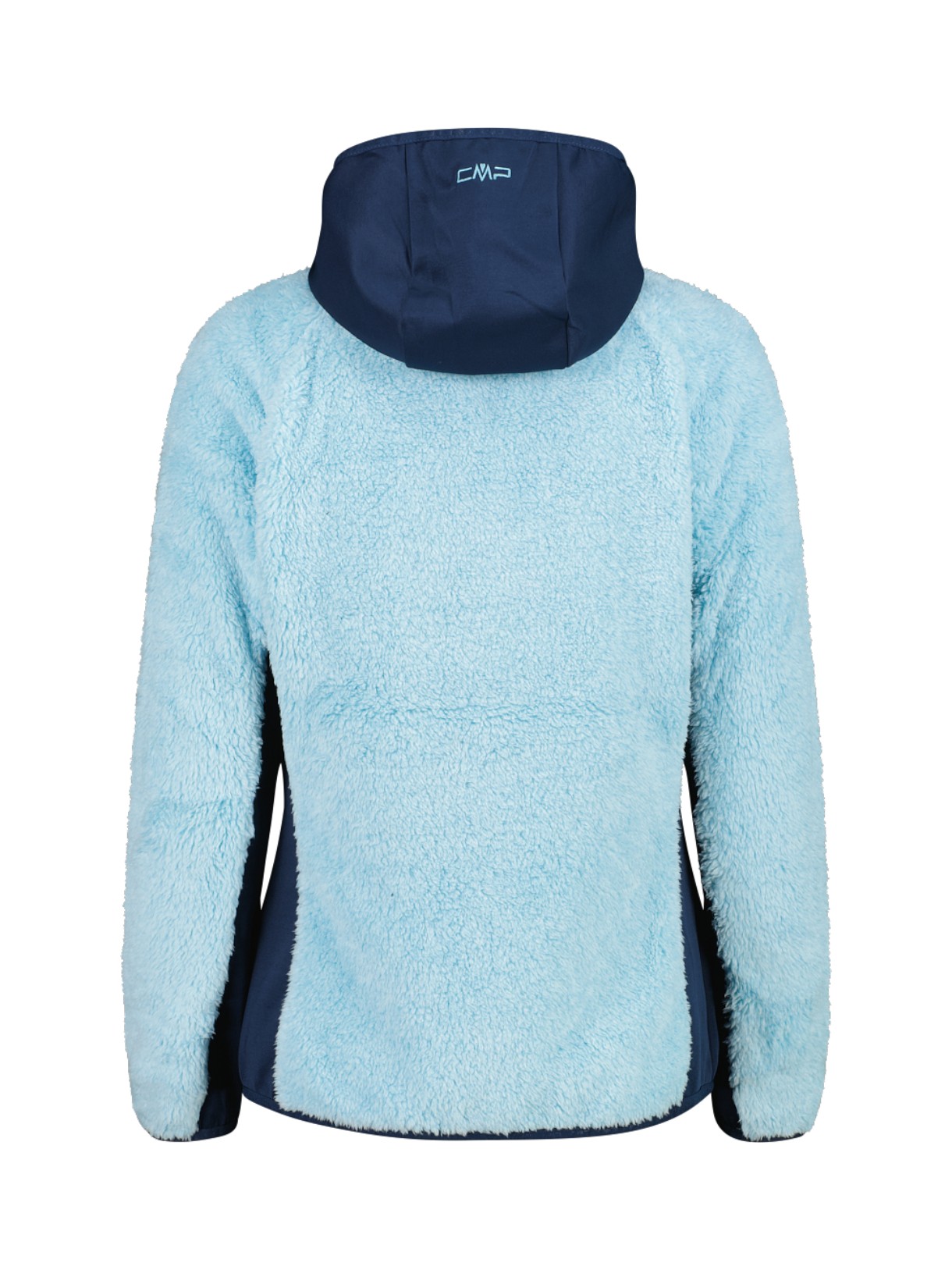 Damen Highloft Fleece Jacke mit Kapuze 2
