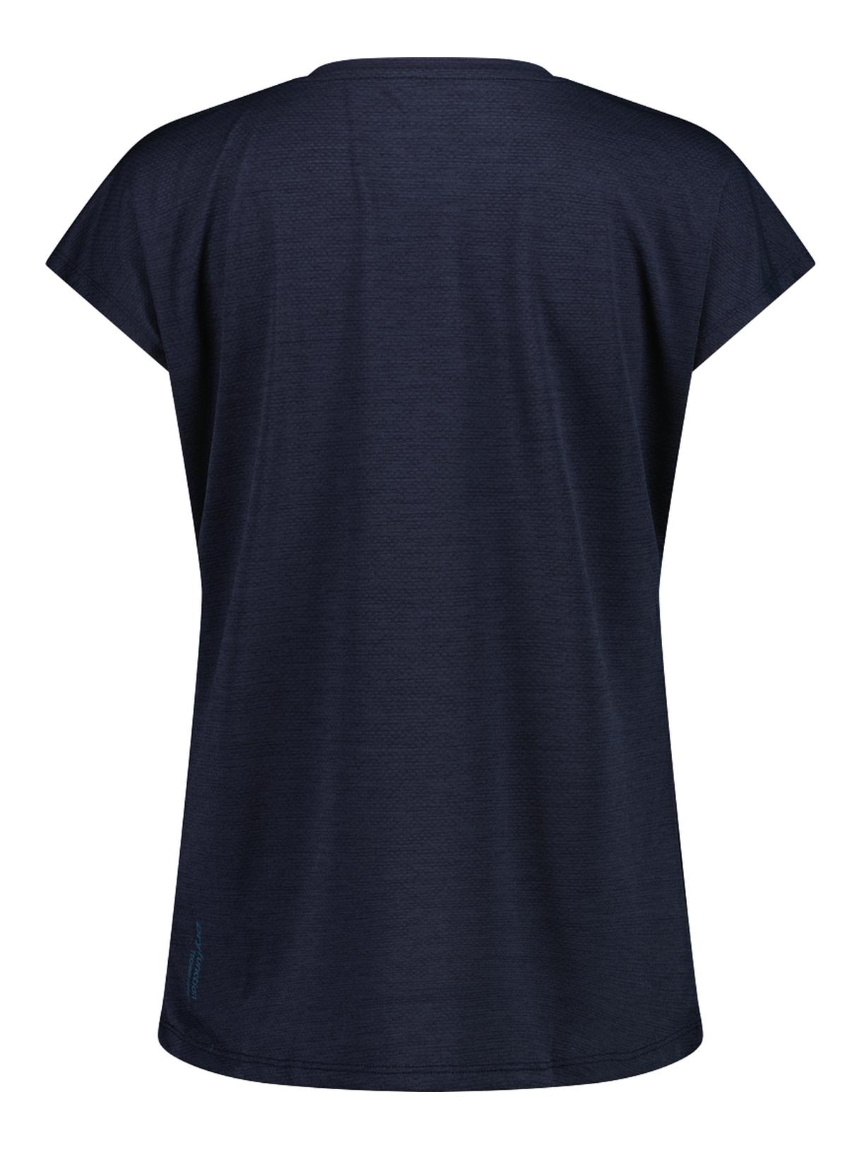Damen Jersey T-Shirt mit V-Ausschnitt und Dry Function 2