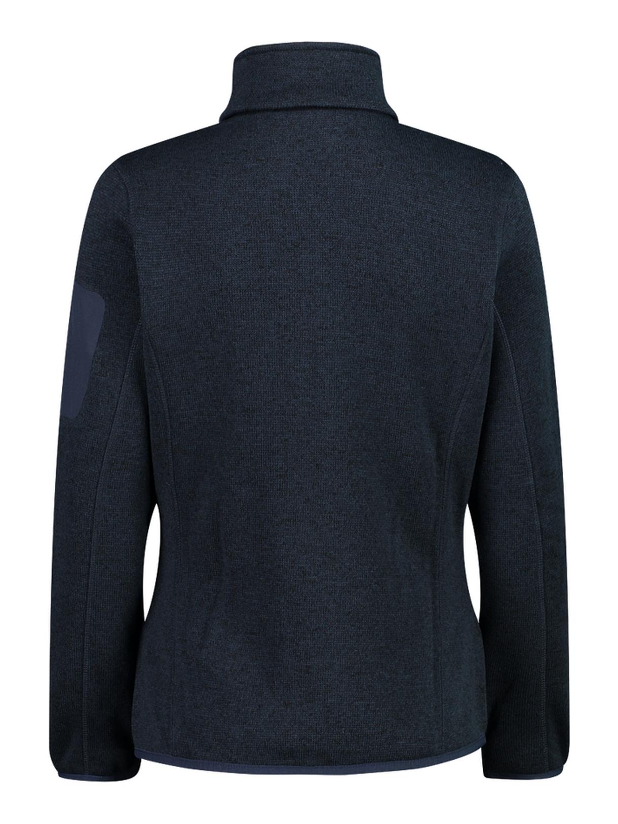 Damen Knit-Tech Fleecejacke Meliert 2