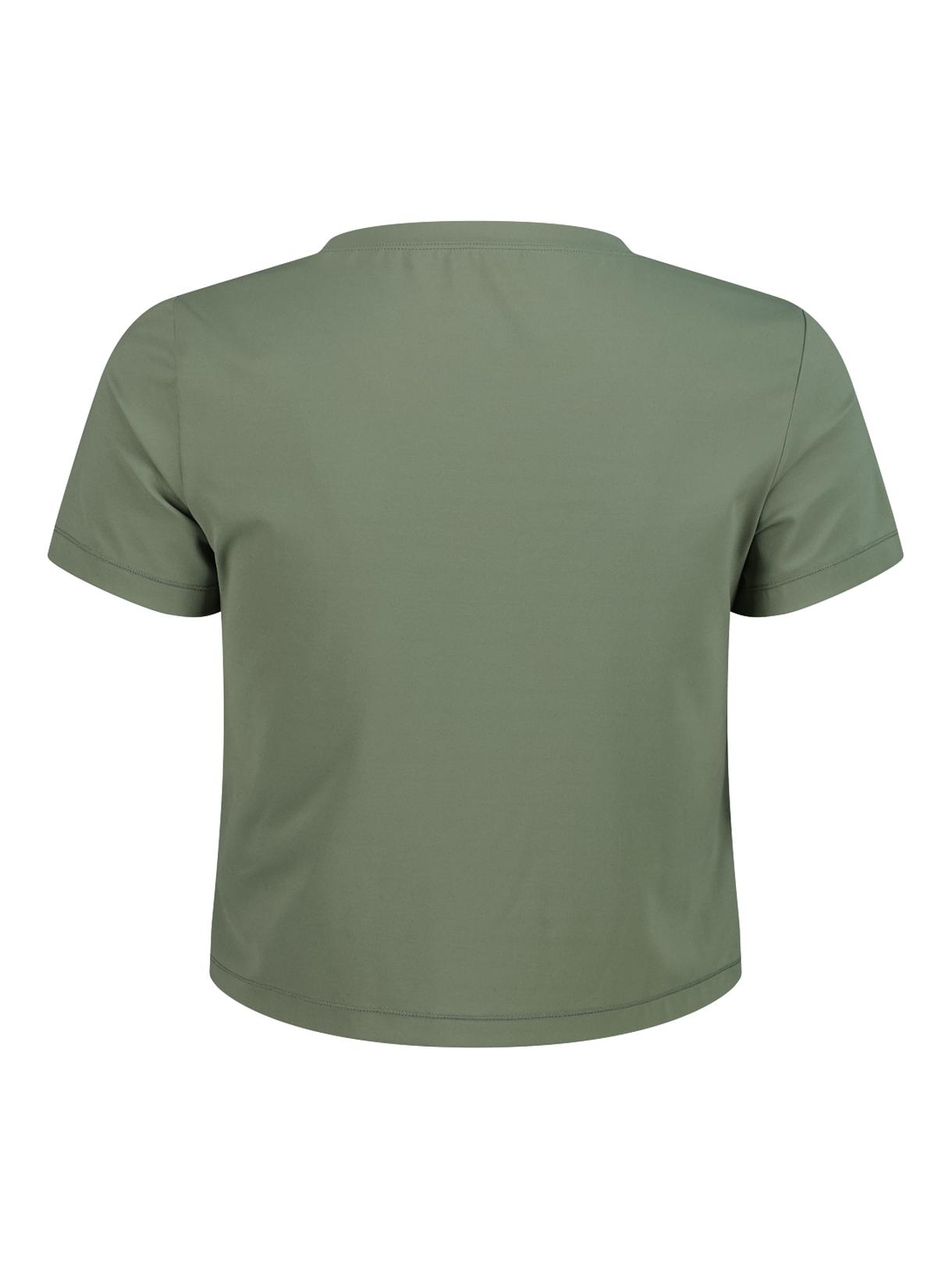 Damen Kurzarm Top aus Stretch-Polyamid mit Dry-Function 2