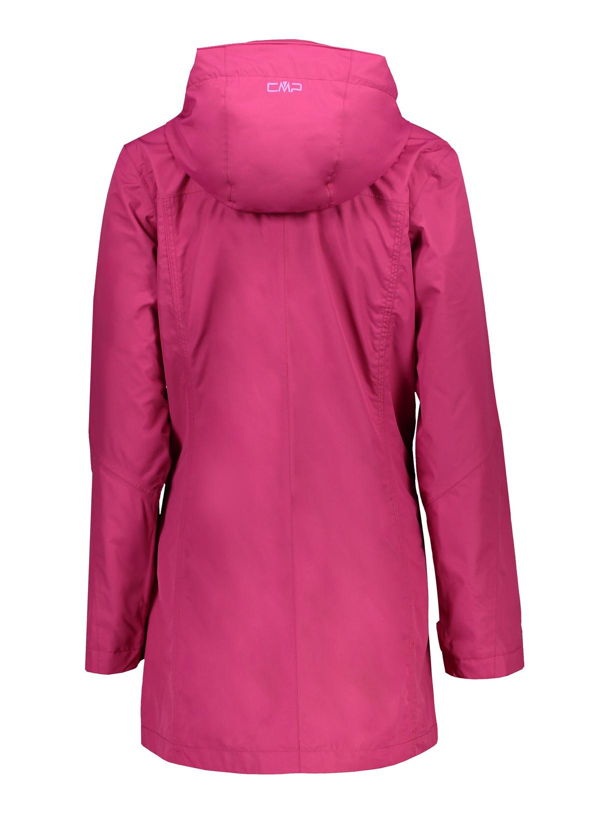 Damen Regenjacke mit abnehmbarer Kapuze 2