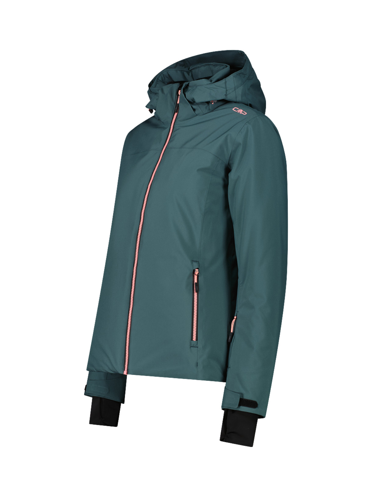 Damen Skijacke aus Twill mit abnehmbarer Kapuze 2